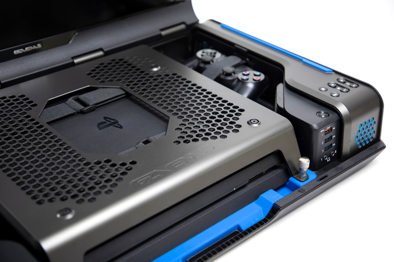 Illustration for article titled It’s A Video Game Streaming Station In A Suitcase